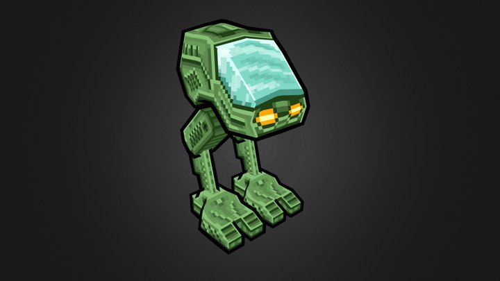 Mech Walker 3D Model