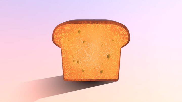 Texas Toast 3D Model