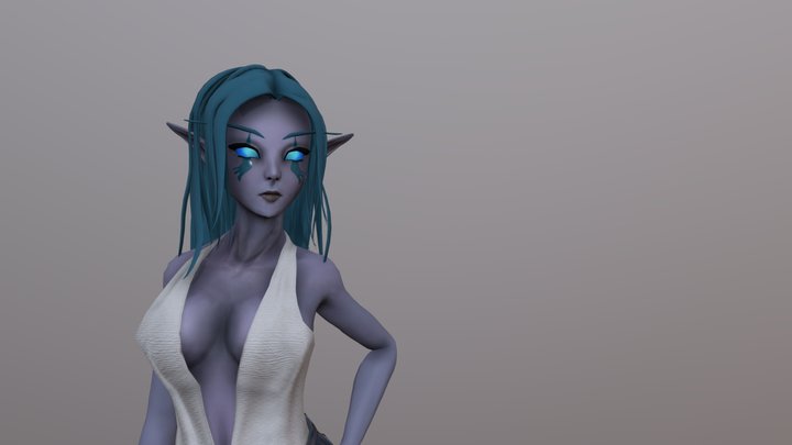 Lia Darkelf 3D Model