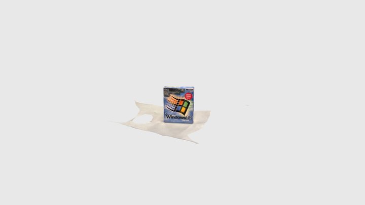 Windows 98 box 3D Model