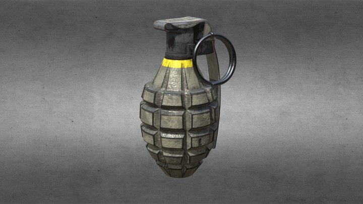 Greenade 3D Model