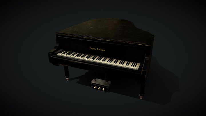 Piano 3D Model