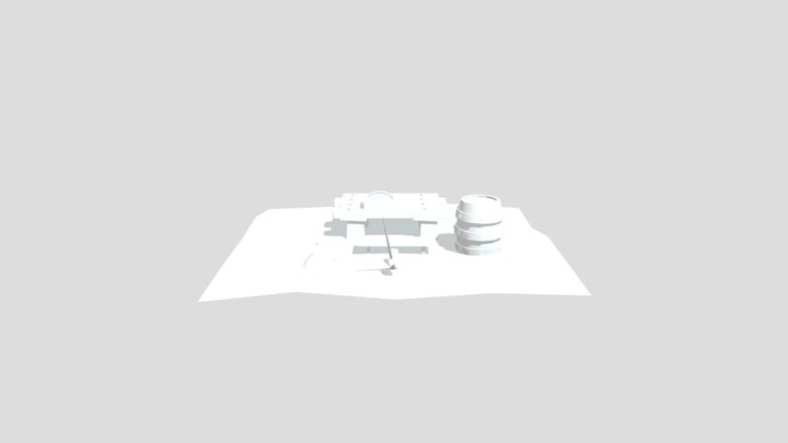 Fishing Scene 3D Model