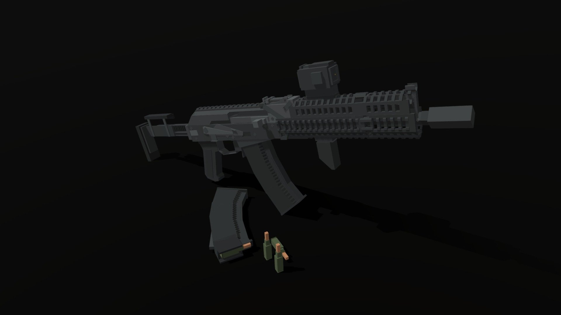 Ak-105 - 3D model by Ashley (@Pink-Demon) [b68b502] - Sketchfab