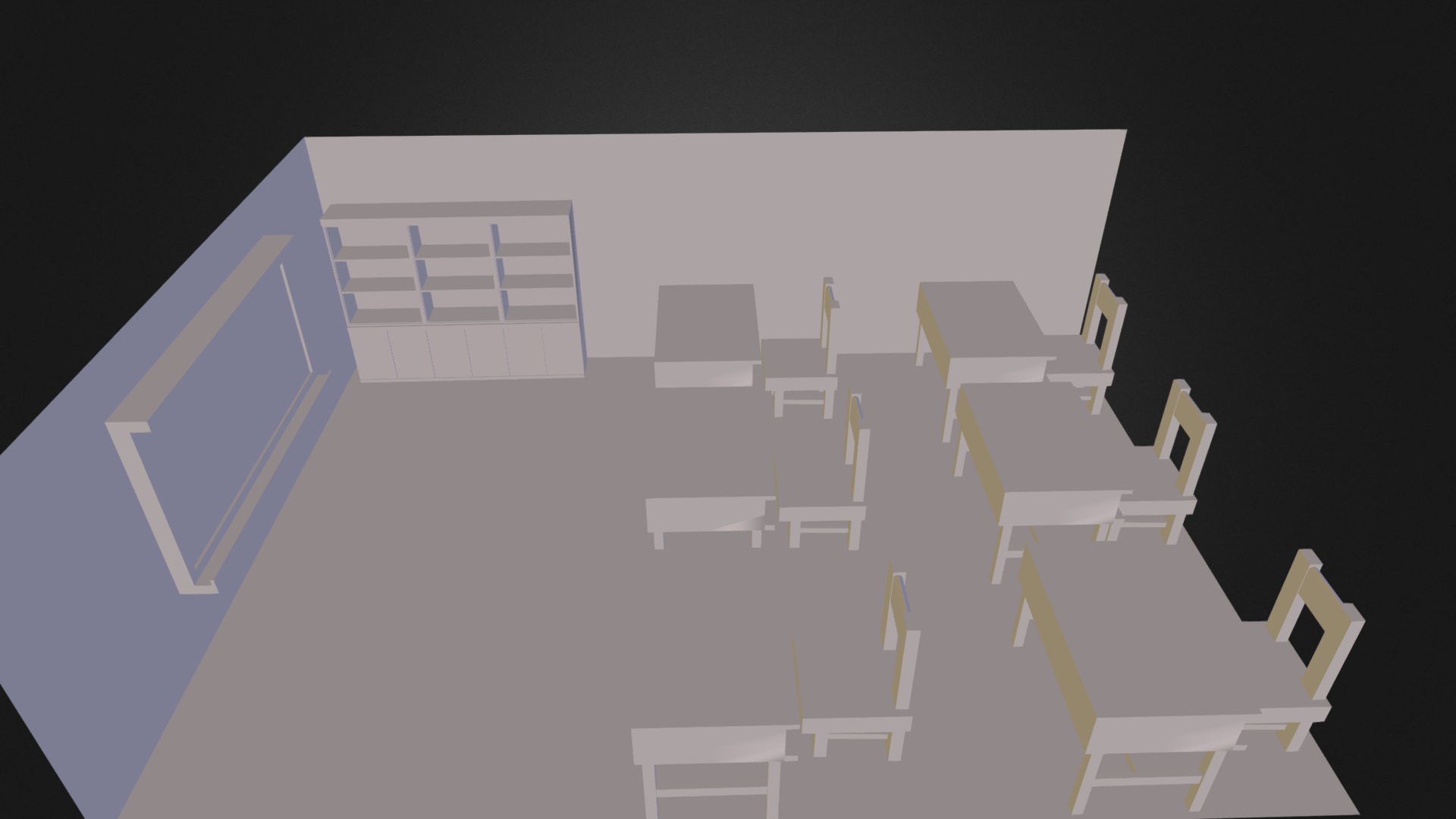 ClassRoom - 3D Model By RosyadVai (@rosyadluper) [b68c89d] - Sketchfab