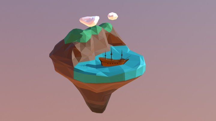 Little Island 3D Model