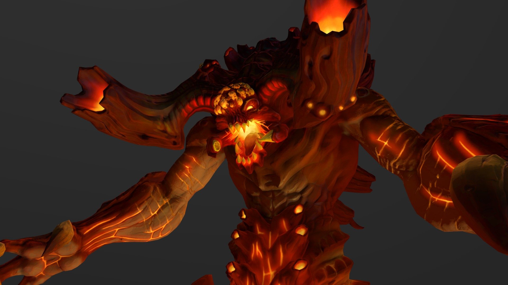 Hollow Fiend - Darksiders Genesis - Rigged - Download Free 3D model by ...