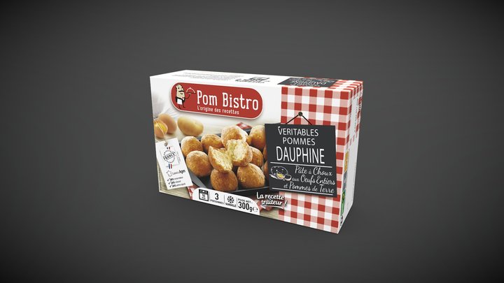 POMME DAUPHINE 3D Model