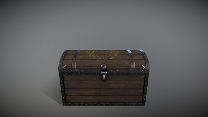 Storage Chest 3D Model
