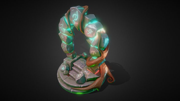 Ancient_Portal 3D Model