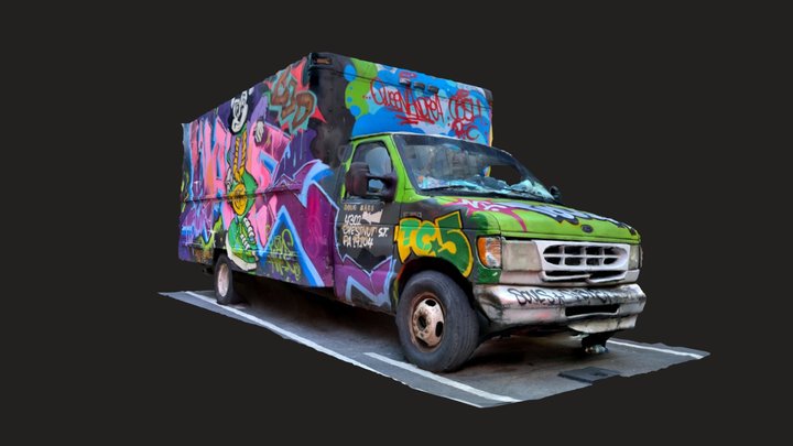 Day 248: CBD Truck – Modello 3D gratuito STL