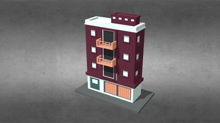 3D Catoonish 3D Model