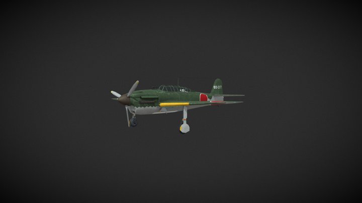 D4Y1 彗星 3D Model
