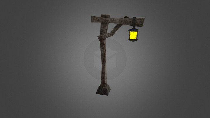Street Lamp 3D Model