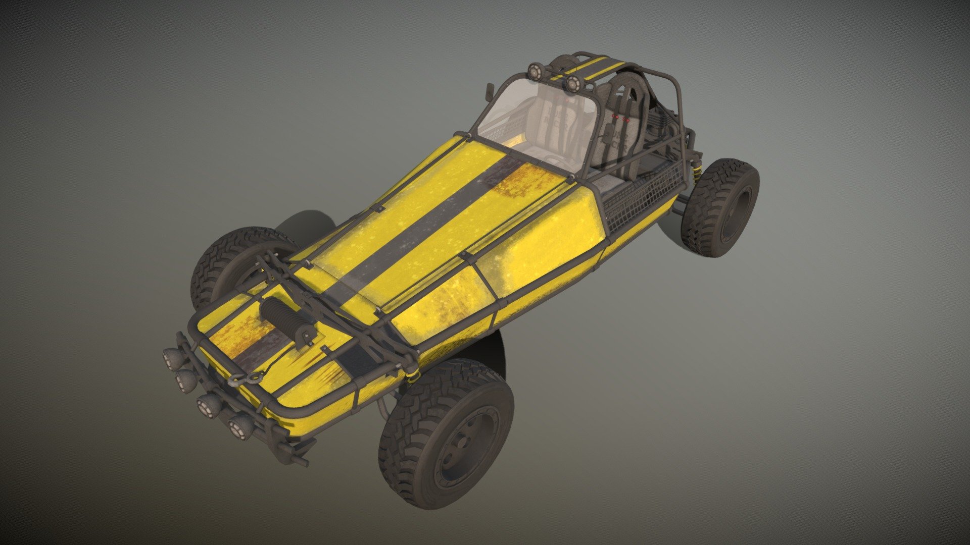 Dune buggy hot sale 3d model