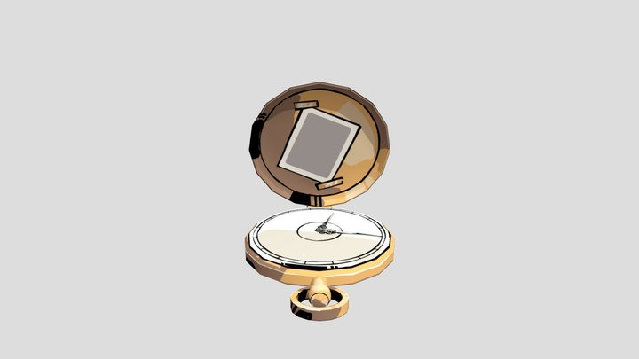 PocketWatchTextured 3D Model