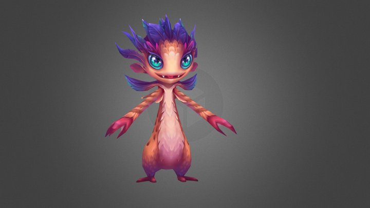 axolotl 3D Model