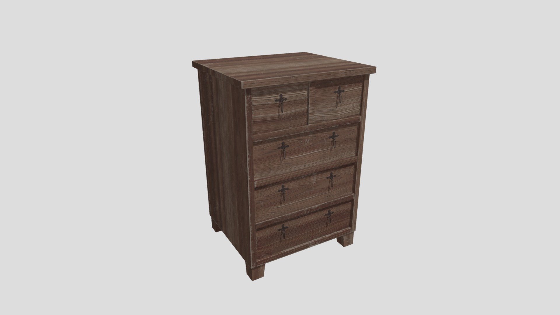 Old Wardrobe - 3D model by angelomarinho3d (@angelohenrique93) [b691c00 ...