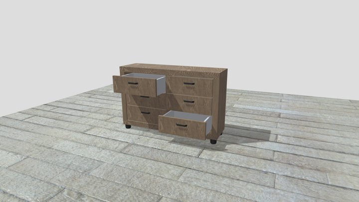 Drawer 3D Model
