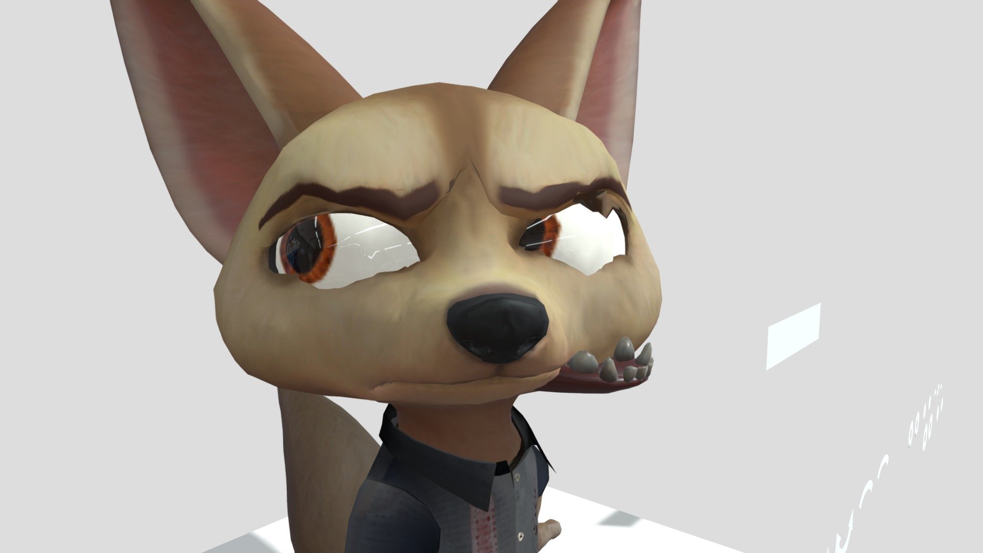 Finnick Fox - Download Free 3D model by donmcdonough [b6928af] - Sketchfab