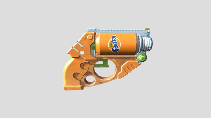 Gun Fanta 3D Model
