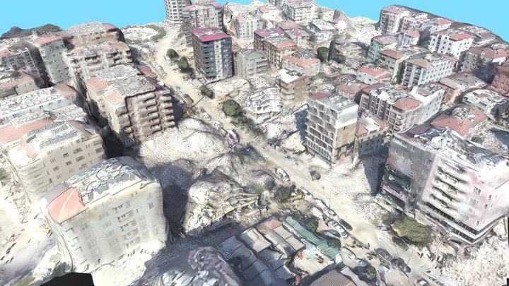 P2: Antalya Earthquake, Turkey 3D Model