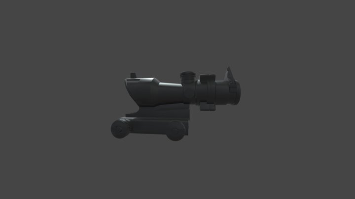 4x scope 3D Model