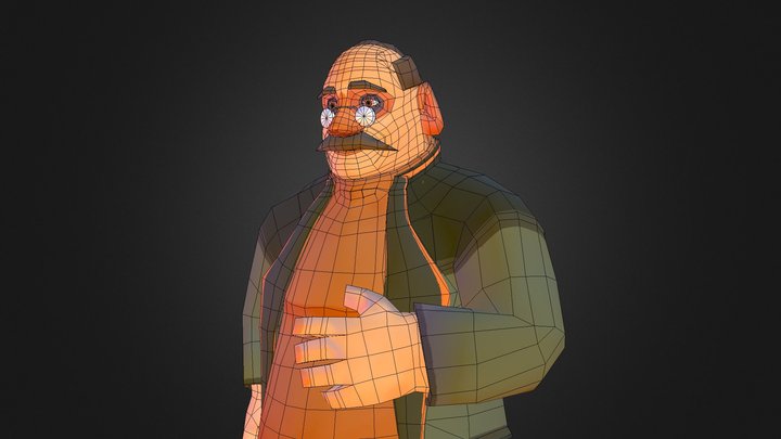 Old Man No.1 3D Model