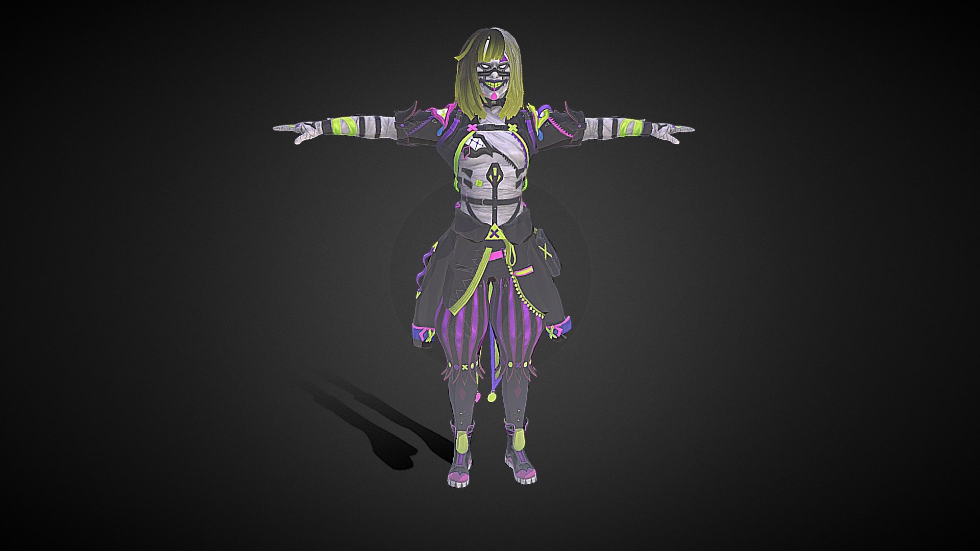 PUBG JESTER SET  BY LEVIN X GAMING