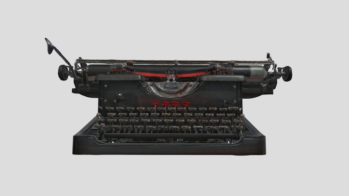 Torpedo 6 typewriter – Free 3D Model STL