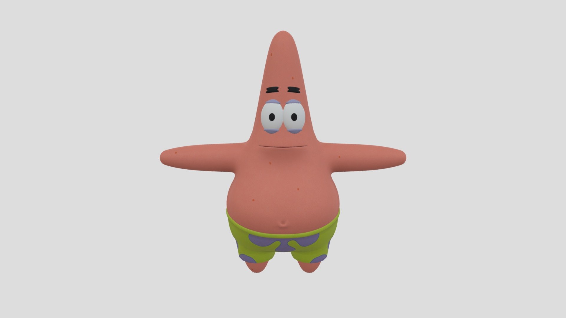 BFBBR - Patrick - Download Free 3D model by SMF Features Developed From ...