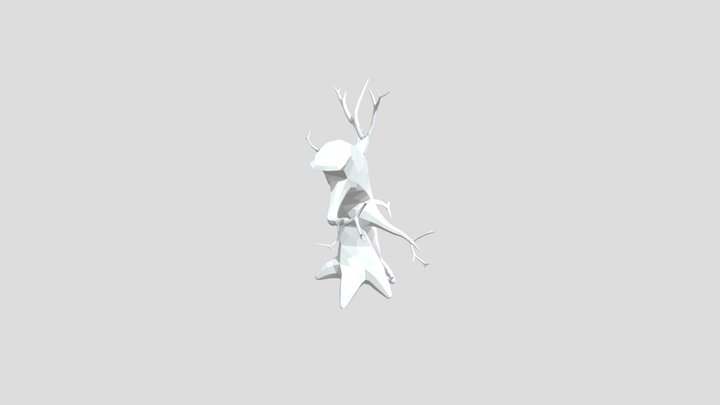 Scary Tree 3D Model