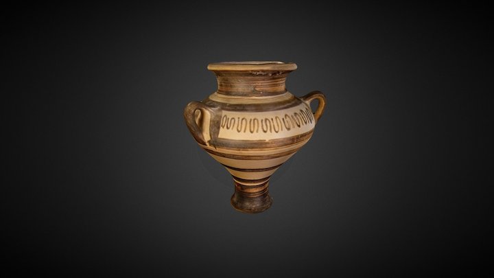 Τριωτός Αμφωρίσκος 3D Model