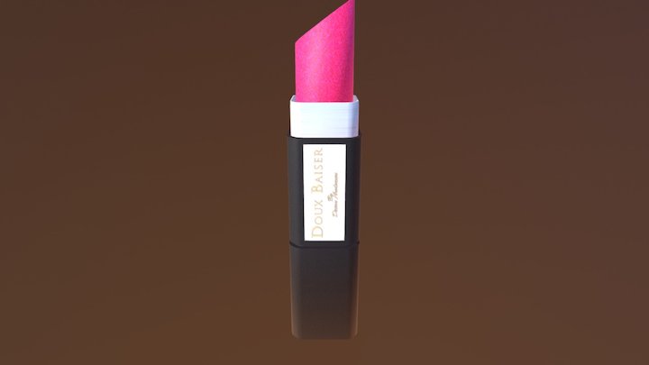 Lip Stick By Decan Andersen 3D Model