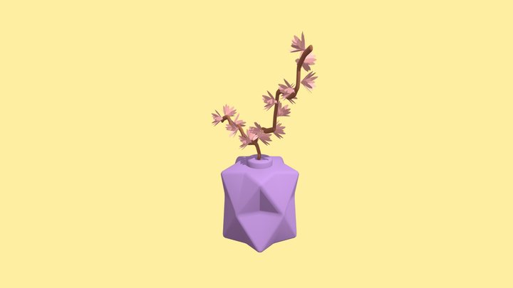 Flower Pot 3D Model