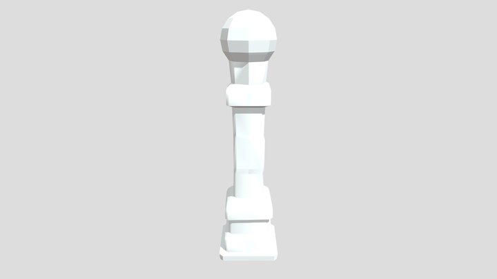 Pillar School Work 3D Model