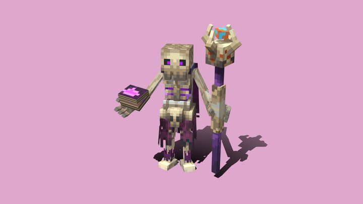 Skeletonmage 3D Model