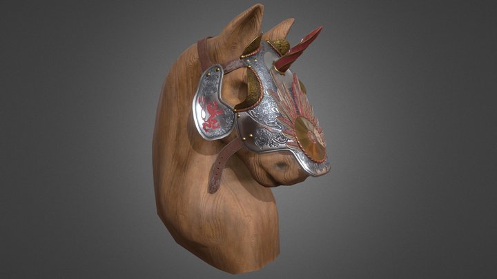 Pegasus Shaffron 3D Model