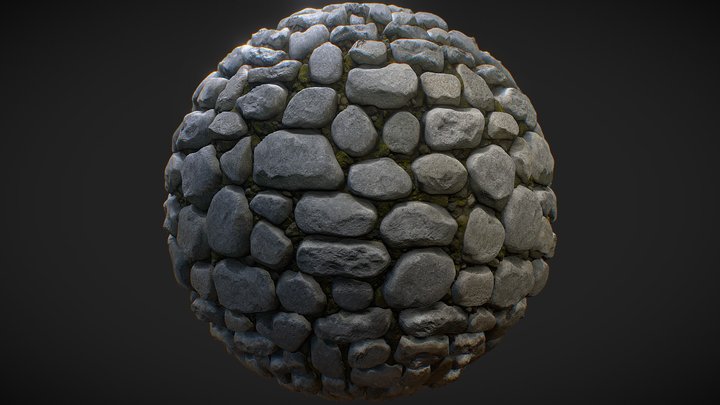 Seamless Rustic Stone Wall & Floor Texture 002