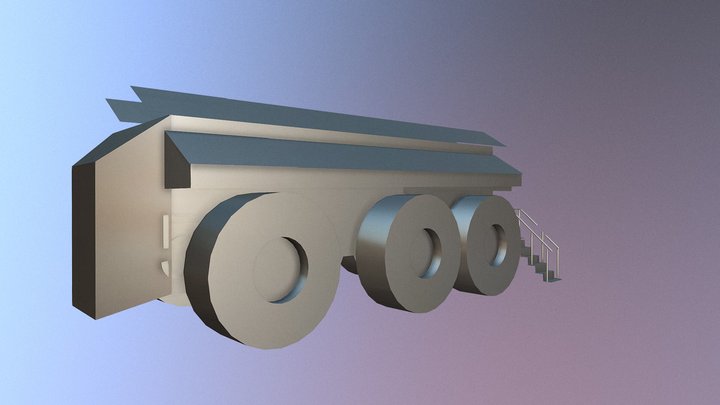 Mars Exploration Vehicle 3D Model