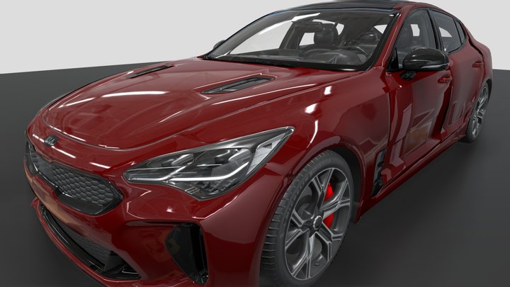 Kia stinger 3D Model