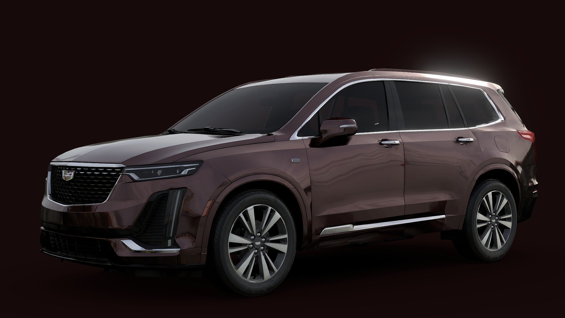 Cadillac XT6 Luxury 2023 (free) Download Free 3D model by 3DShowroom