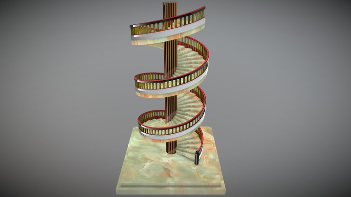 Staircase 3D Model