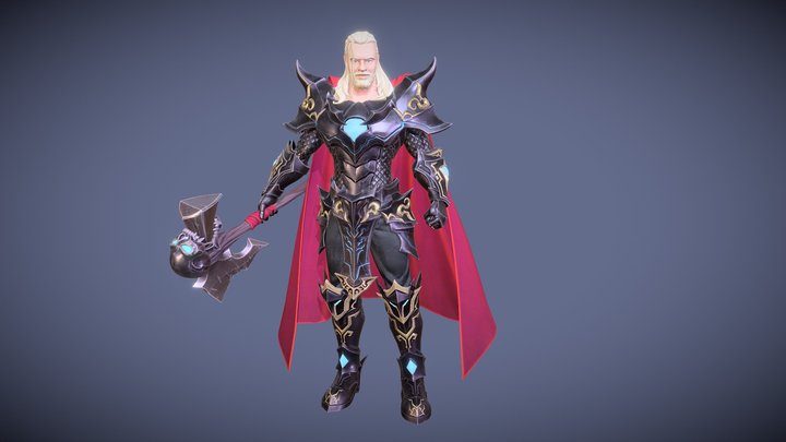 Darkness Thor 3D Model