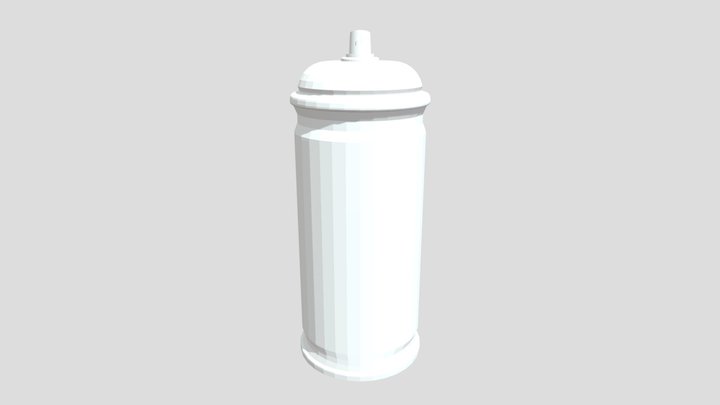 Lata De Pintura 3D Model