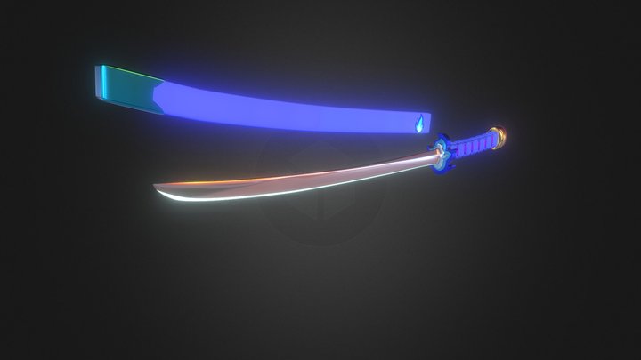AEGEAN BLADE 'Flame' 3D Model