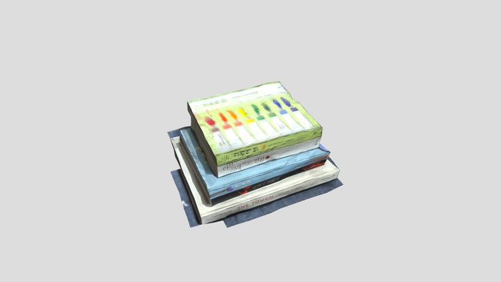 random books 3D Model
