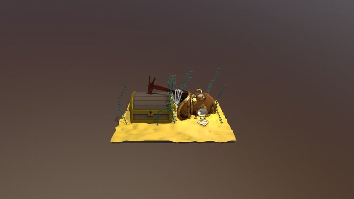 HW treasure hunt 3D Model