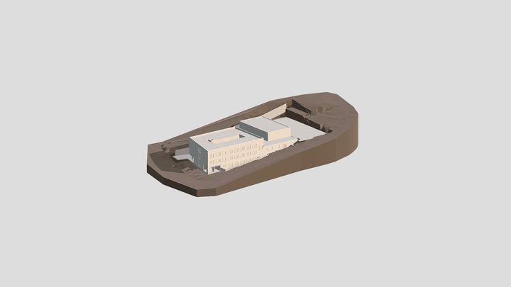 Škola Kustošija 3D Model