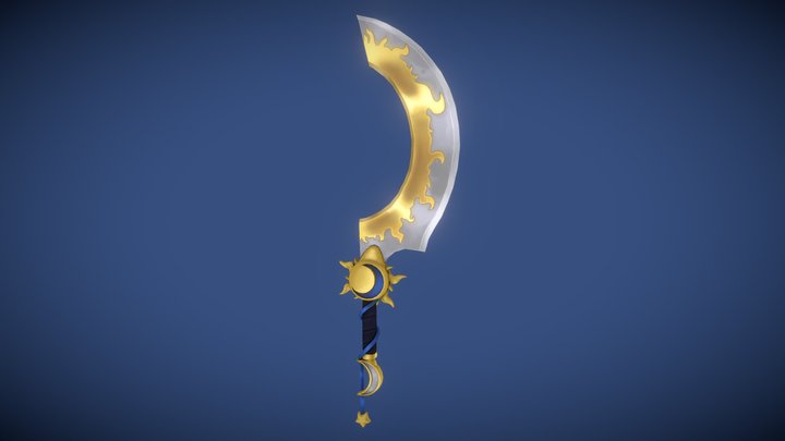 [Student Work] Astral Khopesh 3D Model
